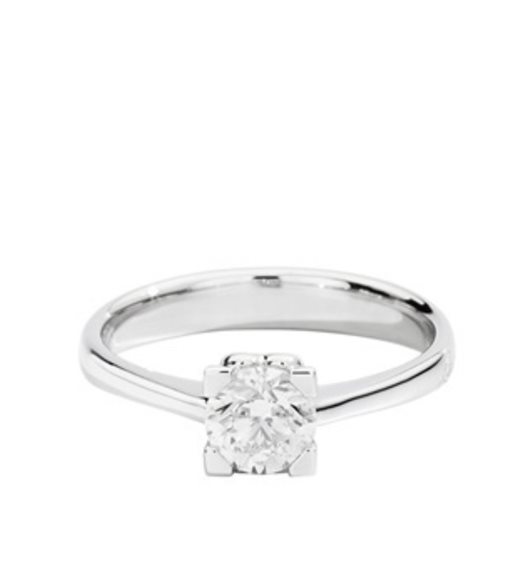 Anello Recarlo Anniversary in Oro bianco Diamante 0.18 Ct R01SO030/018-15 - R01SO030/018-15